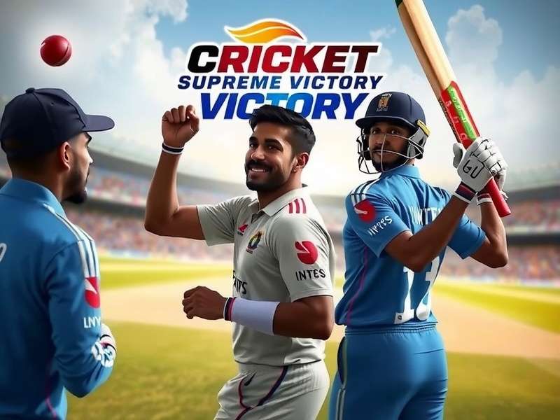 Indian cricket fans enjoying the game together Indian Cricket Fans Playing Cricket Supreme Victory